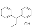 2-(3-Hydroxy-1-phenylpropyl)-4-methylphenol Struktur