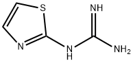 Guanidine,  N-2-thiazolyl- Structure