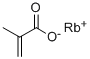 METHACRYLATE, RUBIDIUM 结构式