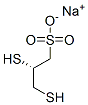 sodium (S)-2,3-dimercaptopropanesulphonate Structure