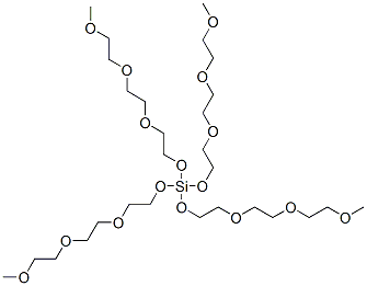 12,12-bis[2-[2-(2-methoxyethoxy)ethoxy]ethoxy]-2,5,8,11,13,16,19,22-octaoxa-12-silatricosane Structure
