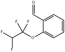 2-(1,1,2,2-テトラフルオロエトキシ)ベンズアルデヒド 化学構造式