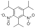 1,3,5-トリス(1-メチルエチル)-2,4-ジニトロベンゼン 化学構造式