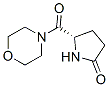 (S)-4-[(5-oxo-2-pyrrolidinyl)carbonyl]morpholine Structure