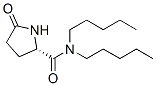 (S)-5-oxo-N,N-dipentylpyrrolidine-2-carboxamide,85187-31-1,结构式