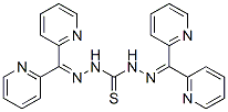 1,5-bis(di-2-pyridylmethylene)thiocarbonohydrazide 结构式