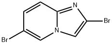 2,6-二溴咪唑并[1,2-A]吡啶 结构式