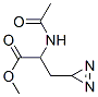 3H-Diazirine-3-propanoic  acid,  -alpha--(acetylamino)-3-methyl- 结构式