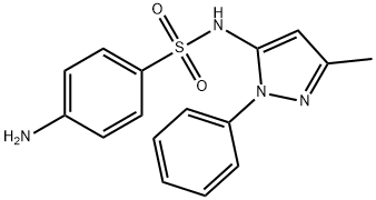 磺胺吡唑,852-19-7,结构式