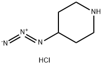 4-迭氮基哌啶盐酸盐 结构式