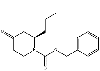 N-1-CBZ-2-N-BUTYL PIPERIDIN-4-ONE 结构式