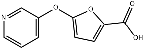 5-(3-PYRIDINYLOXY)-2-FUROIC ACID Struktur