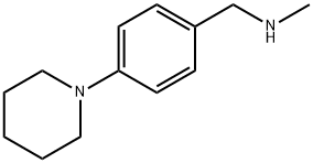 N-METHYL-N-(4-PIPERIDIN-1-YLBENZYL)AMINE Struktur