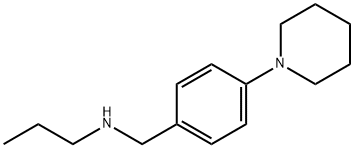 N-(4-PIPERIDIN-1-YLBENZYL)-N-PROPYLAMINE 化学構造式