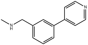 N-METHYL-N-(3-PYRIDIN-4-YLBENZYL)AMINE Structure
