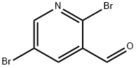 2,5-DIBROMONICOTINALDEHYDE Structure