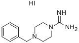 4-ベンジルピペラジン-1-カルボキシイミドアミドよう化水素酸塩 化学構造式