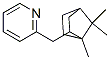 2-[(1,7,7-trimethylbicyclo[2.2.1]hept-2-yl)methyl]pyridine 结构式