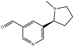 S-NICOTINE-5-CARBOXALDEHYDE Structure