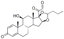 21-Dehydro Budesonide Structure