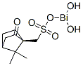 (1S)-1-[[[(dihydroxybismuthino)oxy]sulphonyl]methyl]-7,7-dimethylbicyclo[2.2.1]heptan-2-one 结构式