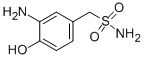 2-AMINO-1-PHENOL 4-METHYLSULFONAMIDE Struktur