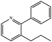2-phenyl-3-propylpyridine 结构式