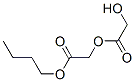 ヒドロキシ酢酸2-ブトキシ-2-オキソエチル 化学構造式
