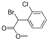 α-ブロモ-2-クロロフェニル酢酸メチル 化学構造式