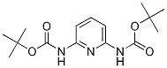 2,6-ジ-(BOC-アミノ)ピリジン 化学構造式