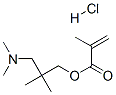 3-(dimethylamino)-2,2-dimethylpropyl methacrylate hydrochloride 结构式