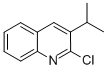 2-CHLORO-3-ISOPROPYLQUINOLINE 结构式