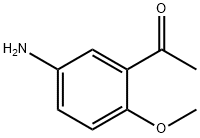 Ethanone, 1-(5-amino-2-methoxyphenyl)- (9CI) Struktur