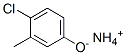 ammonium 4-chloro-m-cresolate 结构式