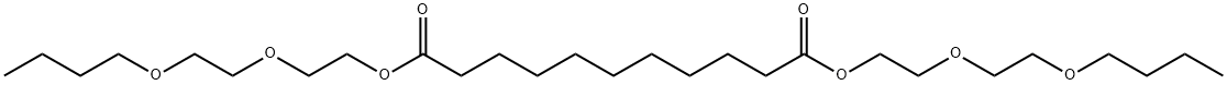 bis[2-(2-butoxyethoxy)ethyl] undecanedioate 结构式