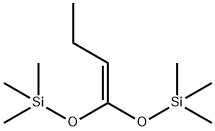 1,1-BIS(TRIMETHYLSILYLOXY)-1-BUTENE Structure