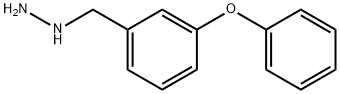 3-PHENOXY-BENZYL-HYDRAZINE Structure