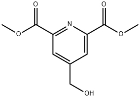 4-(羟甲基)吡啶-2,6-二甲酸二甲酯, 852936-60-8, 结构式