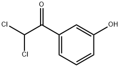 2,2-二氯-1-（3-羟苯基）-乙酮, 85299-04-3, 结构式