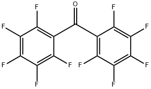デカフルオロベンゾフェノン 化学構造式