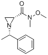 (R)-N-METHOXY-N-METHYL-1-((S)-1-PHENYLETHYL)AZIRIDINE-2-CARBOXAMIDE Structure