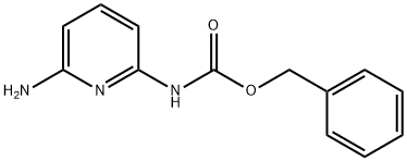 CARBAMIC ACID, N-(6-AMINO-2-PYRIDINYL)-,PHENYLMETHYL ESTER Struktur