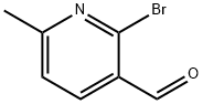 2-Bromo-6-methylpyridine-3-carboxaldehyde Structure