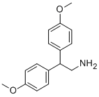 2,2-BIS(4-METHOXYLPHENYL)ETHYLAMINE Struktur