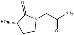 2-[(3S)-3-hydroxy-2-oxo-pyrrolidin-1-yl]acetamide 结构式
