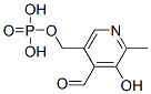 3-羟基-2-甲基-5-磷酰氧甲基-4-吡啶甲醛, 853645-22-4, 结构式