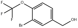 3-溴-4-(三氟甲氧基)苯甲醇, 85366-65-0, 结构式