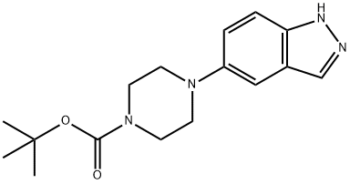 853679-59-1 tert-Butyl 4-(1H-indazol-5-yl)piperazine-1-carboxylate