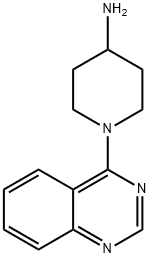 1-(4-QUINAZOLINYL)-4-PIPERIDINAMINE Structure
