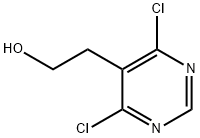 2-(4,6-二氯-5-嘧啶基)乙醇, 853680-74-7, 结构式